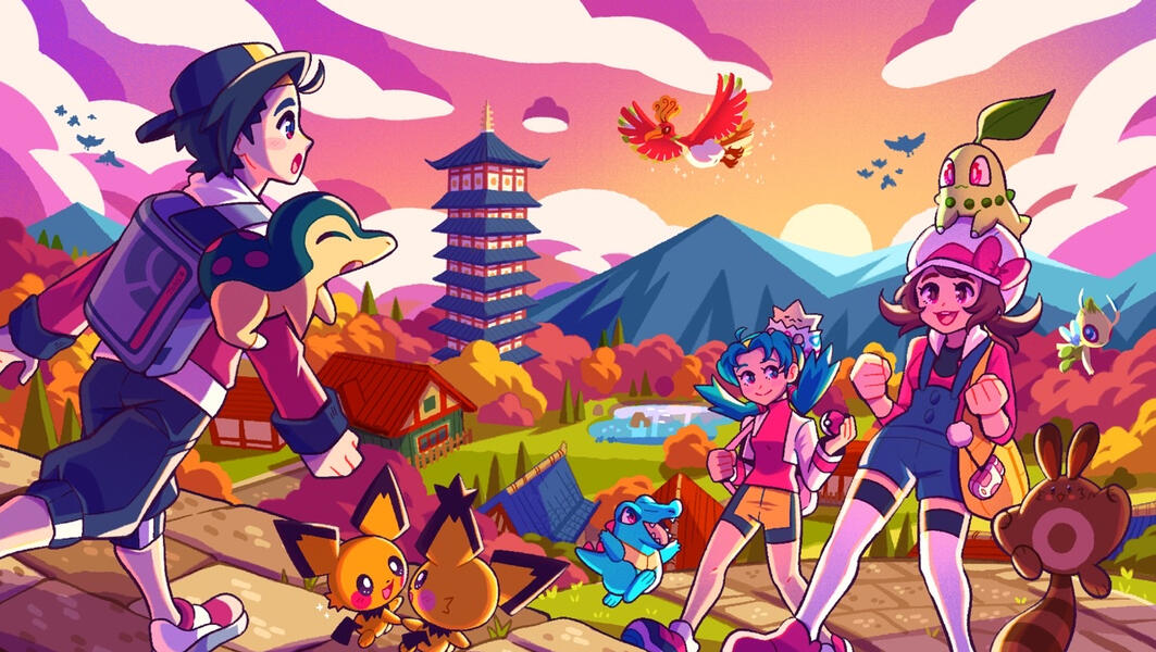 Johto Sunset Johto Sunset