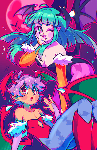 Morrigan & Lilith Morrigan & Lilith