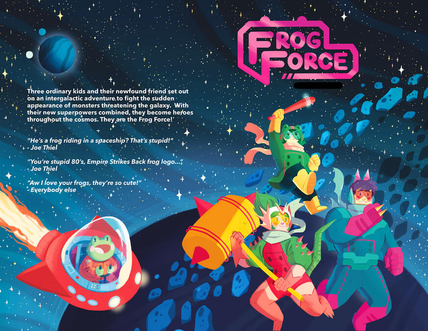 Frog Force - Cover